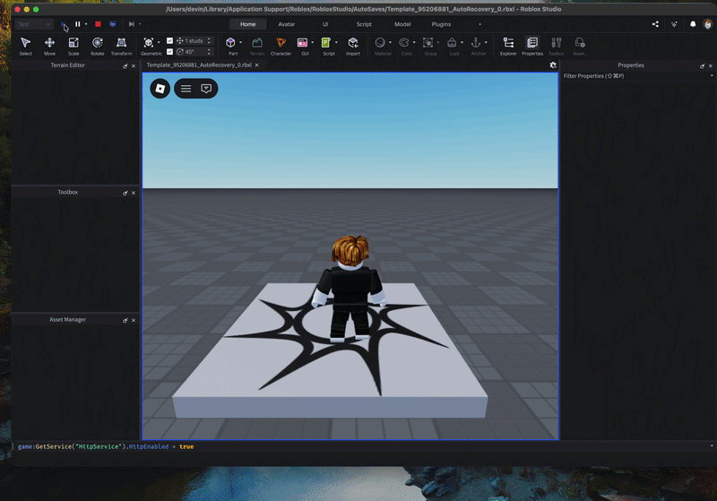 Same protocol, running in Roblox. Different engine. CityDef doesn't care.